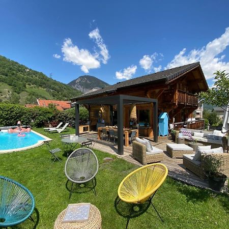 Grand Chalet A La Montagne ブール・サン・モーリス エクステリア 写真