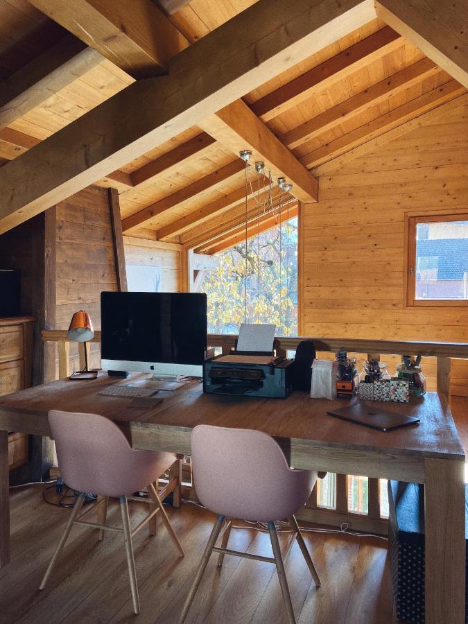 Grand Chalet A La Montagne ブール・サン・モーリス エクステリア 写真