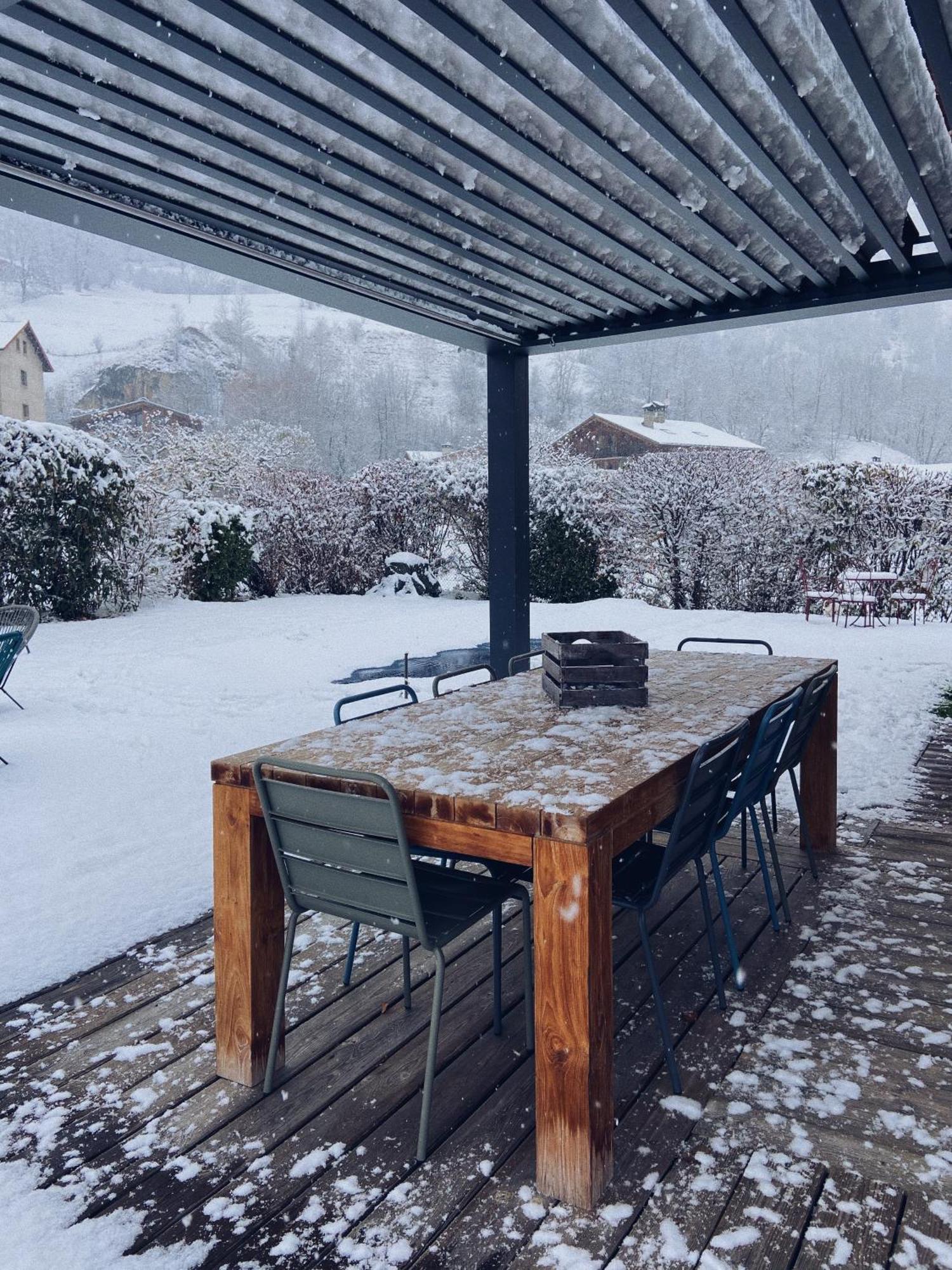 Grand Chalet A La Montagne ブール・サン・モーリス エクステリア 写真