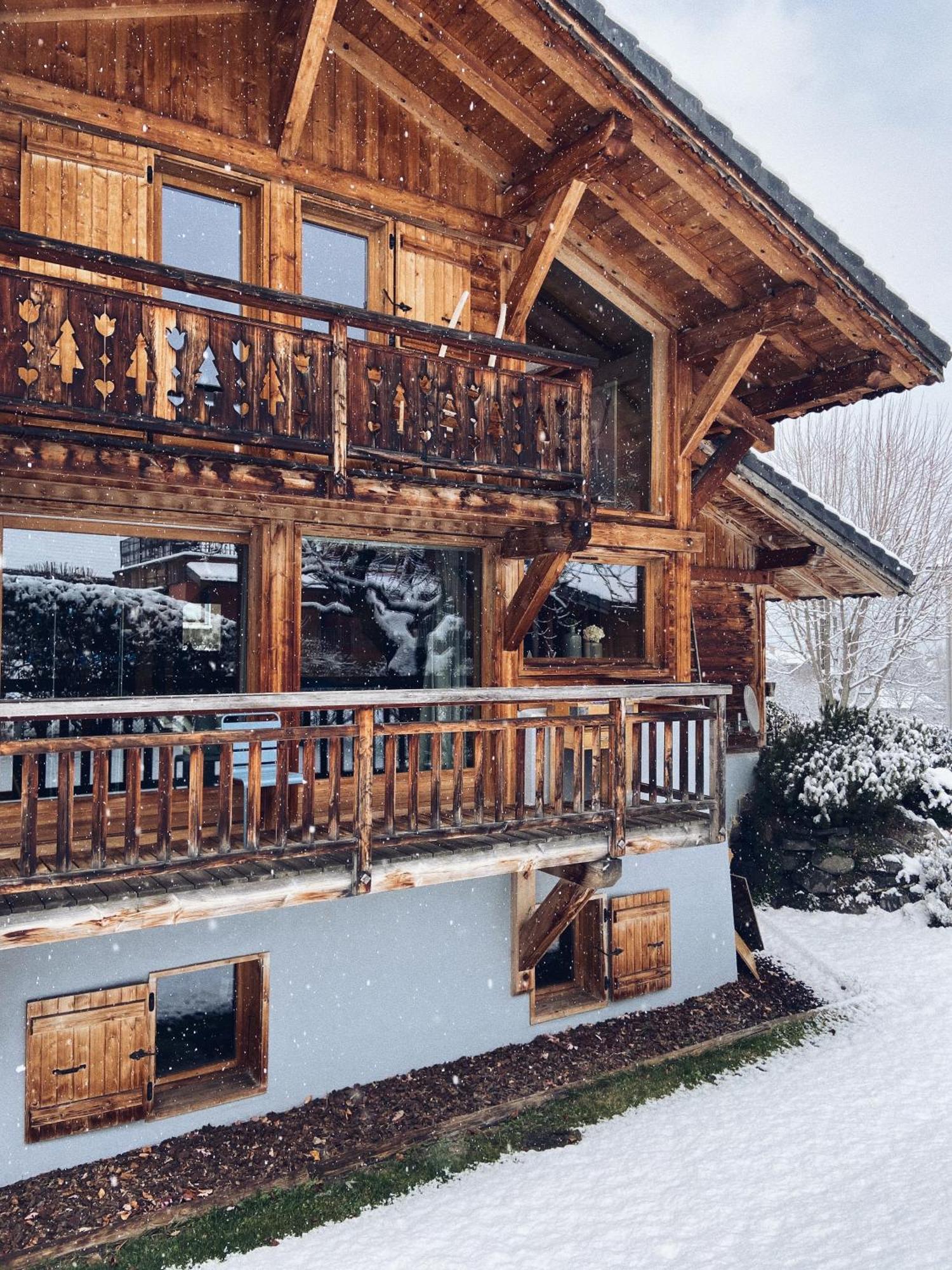 Grand Chalet A La Montagne ブール・サン・モーリス エクステリア 写真