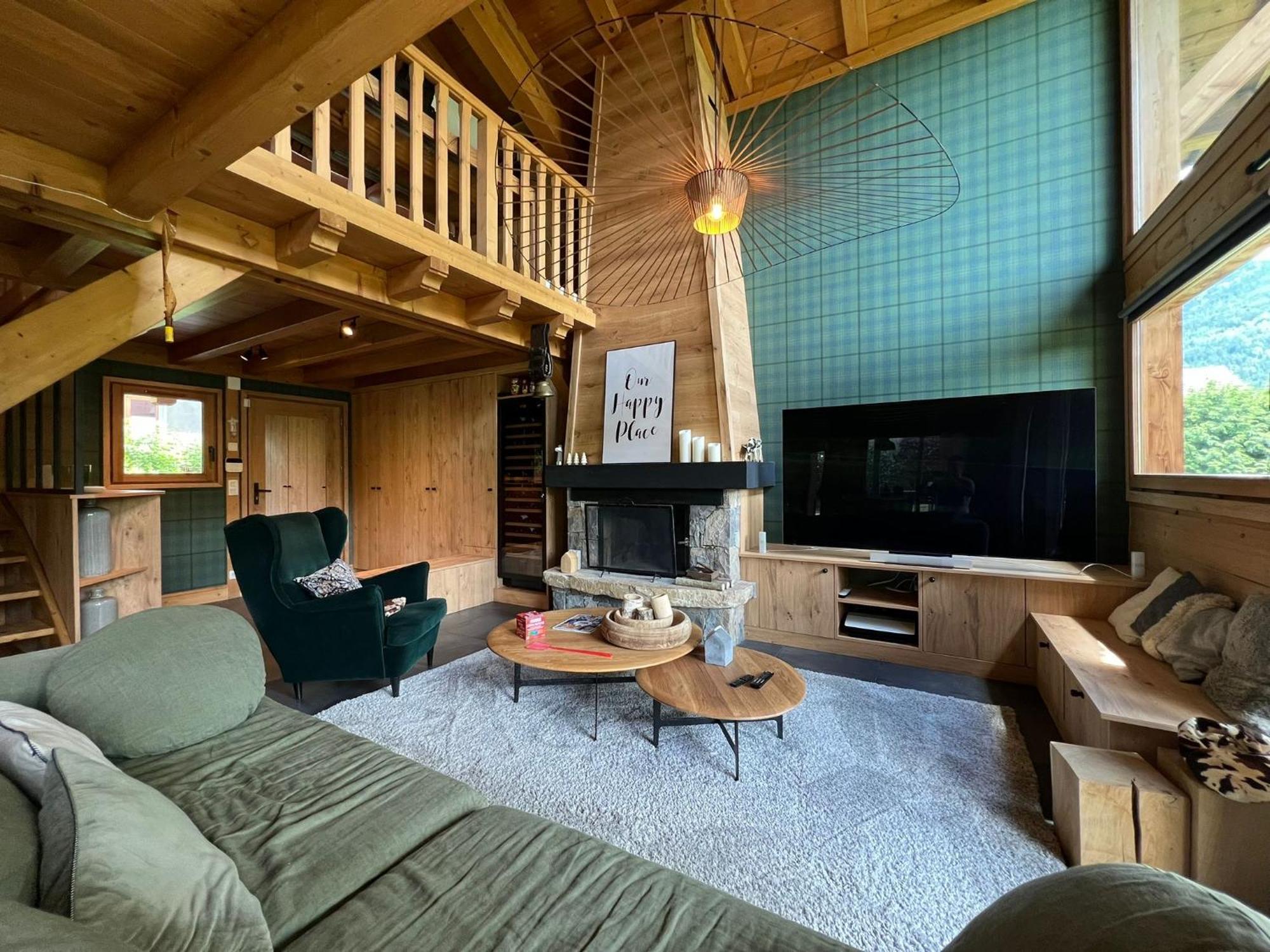 Grand Chalet A La Montagne ブール・サン・モーリス エクステリア 写真
